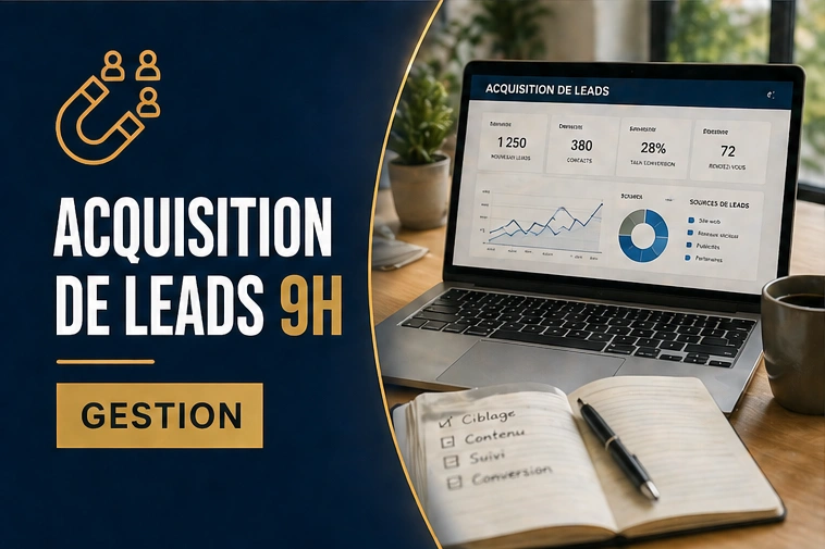 Formation Acquisition de Leads immobilier – 9h