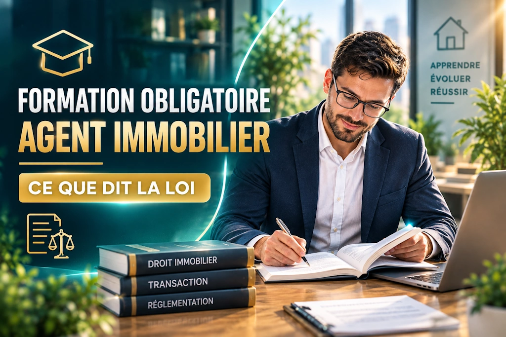Formation obligatoire agent immobilier attestation
