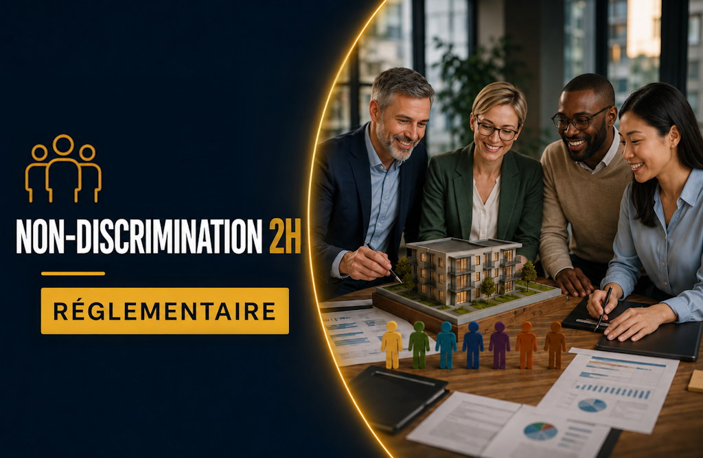 Formation Non-Discrimination dans l'Immobilier – 2h obligatoires loi ALUR